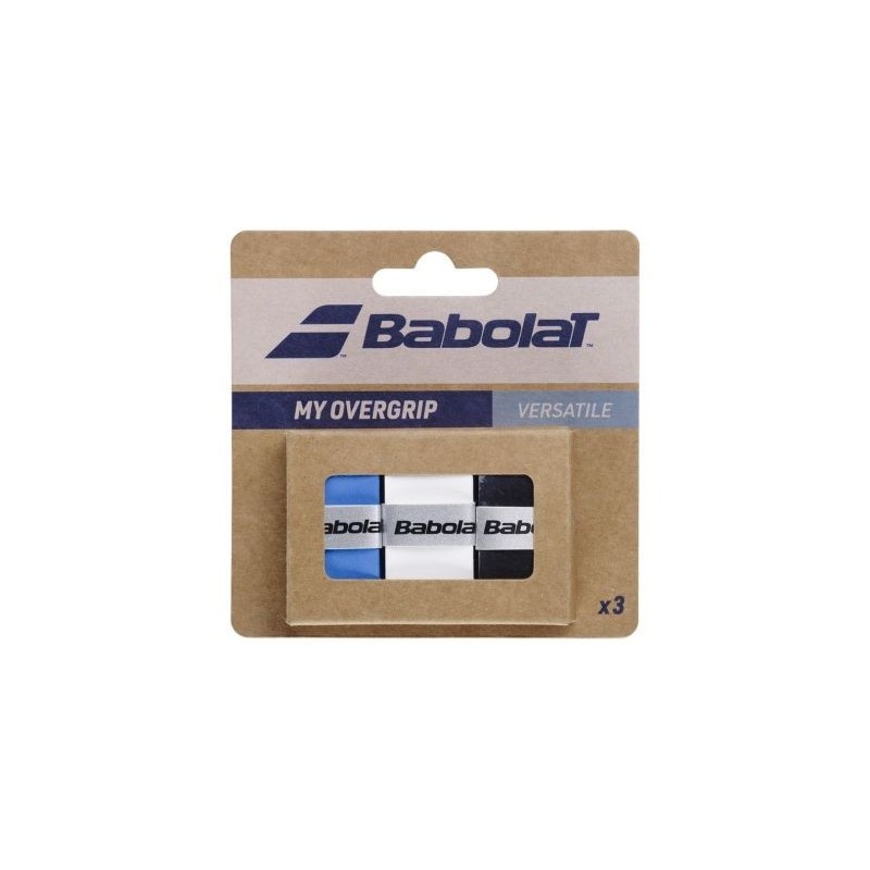 Babolat My Overgrip (3 vnt.) - black/blue/white