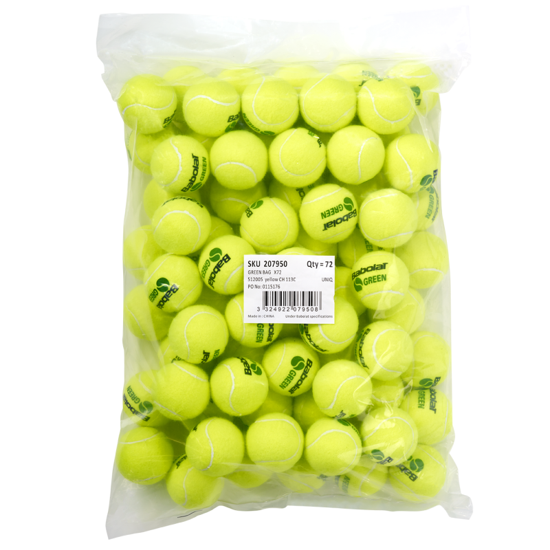 Babolat Green 72 vnt. - (maišas)
